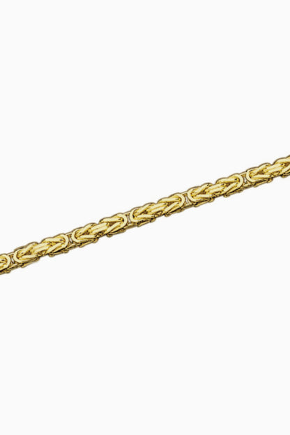 Solid Gold Byzantine Chain