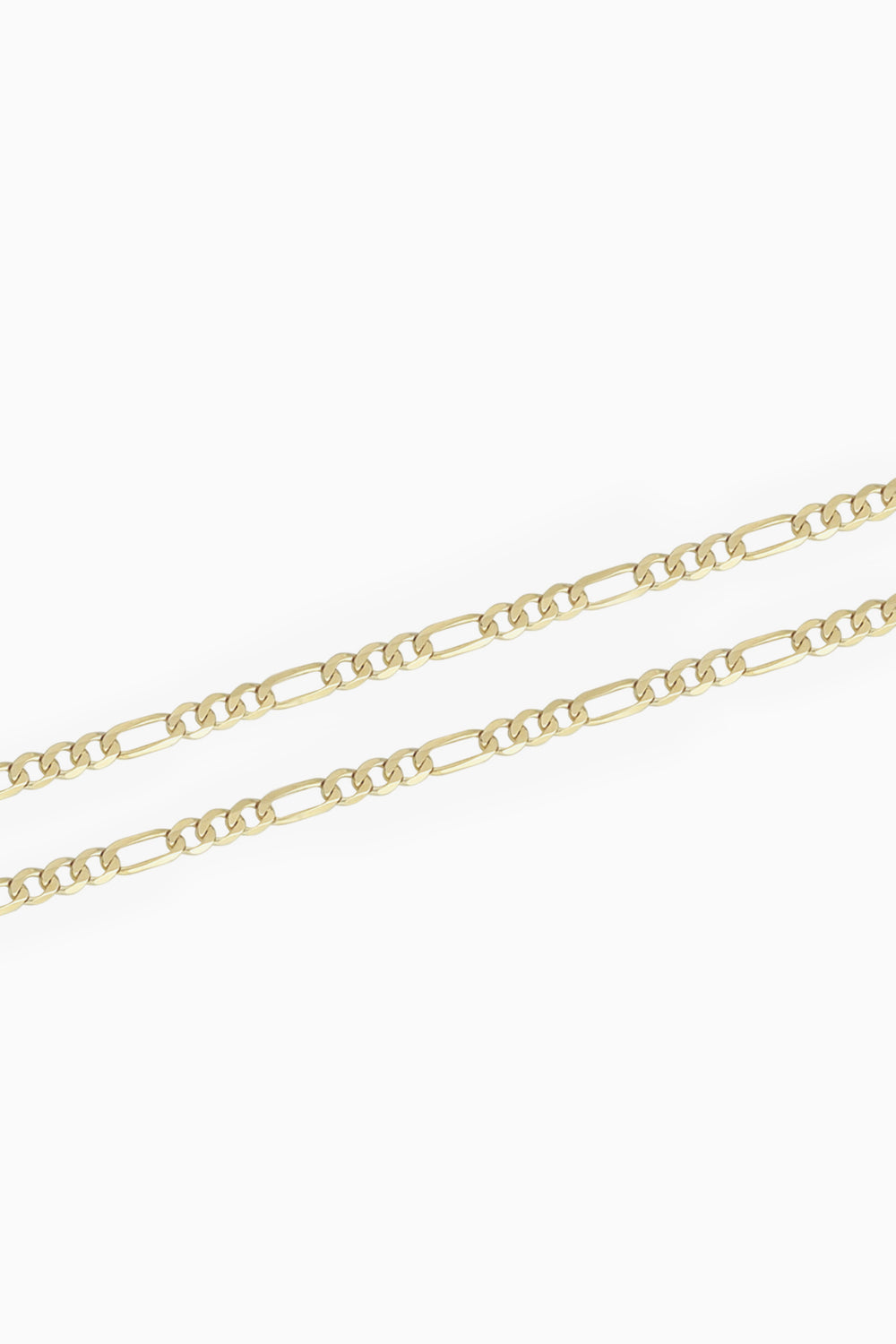 Solid Gold Figaro Chain