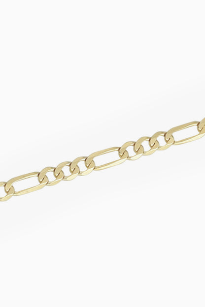 Solid Gold Figaro Chain