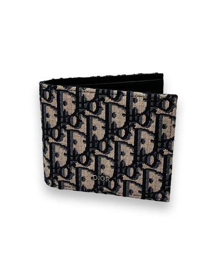 Dior Bifold Oblique Jacquard Wallet
