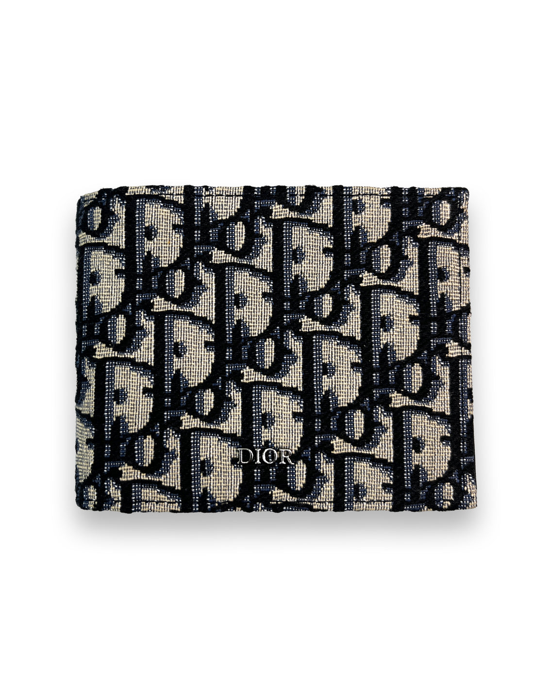 Dior Bifold Oblique Jacquard Wallet