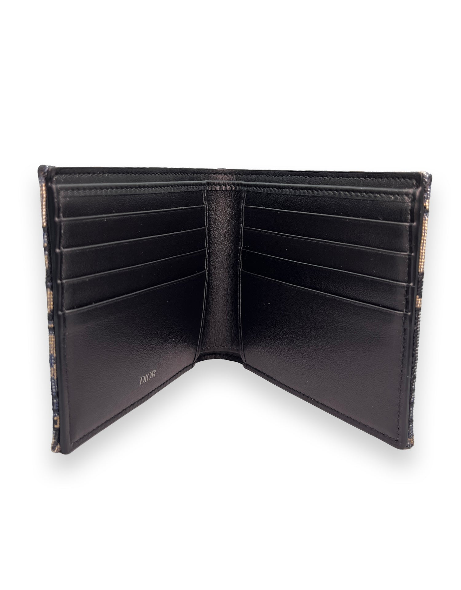 Dior Bifold Oblique Jacquard Wallet