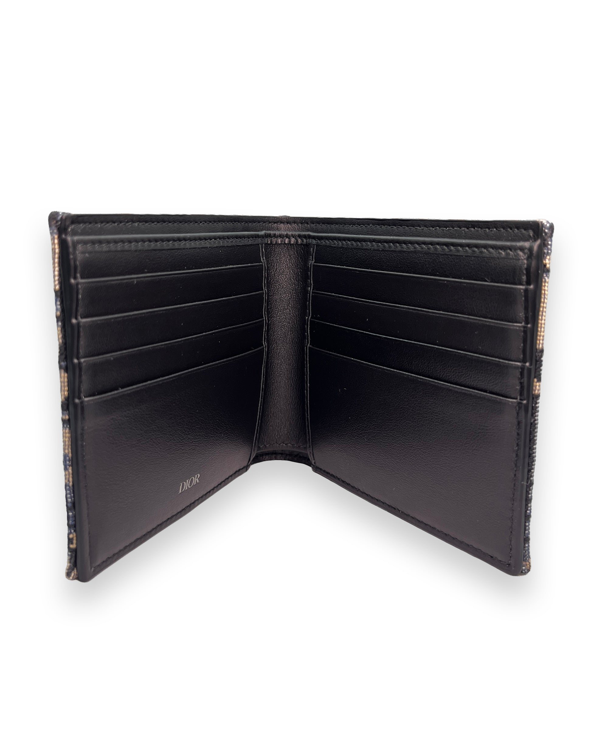 Dior Bifold Oblique Jacquard Wallet