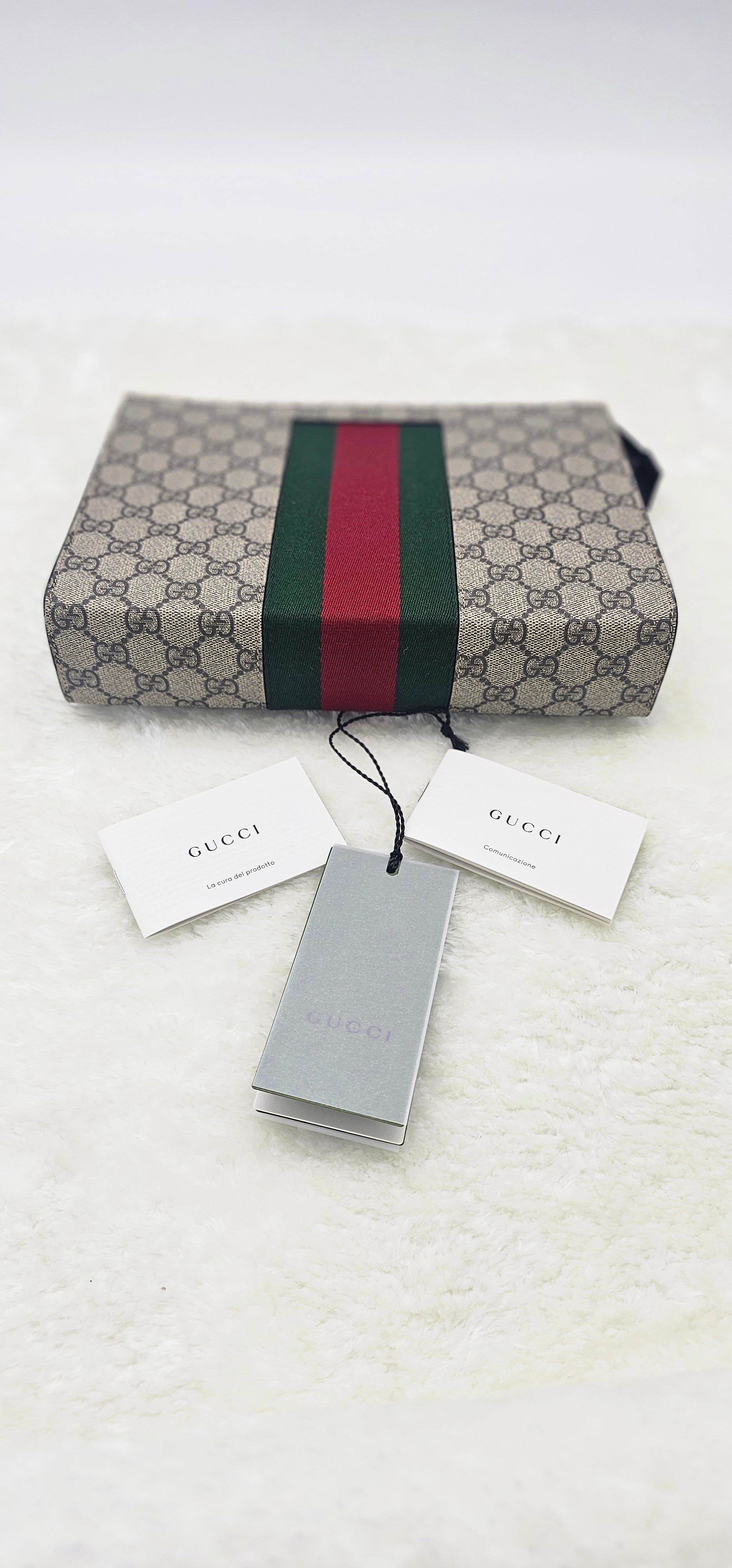 Gucci GG Supreme Cosmetic Case