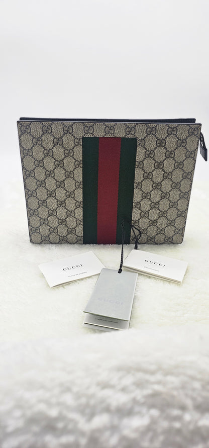 Gucci GG Supreme Cosmetic Case