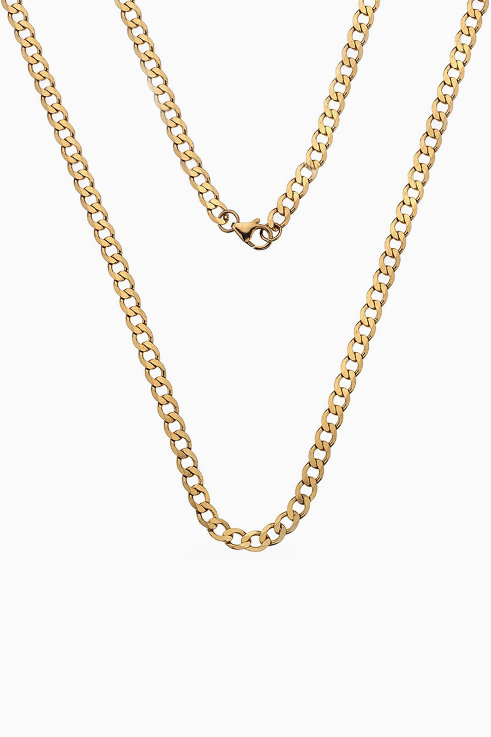 Solid Gold Metric Curb Chain