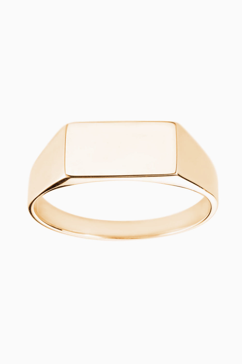 Rectangle Signet Rings