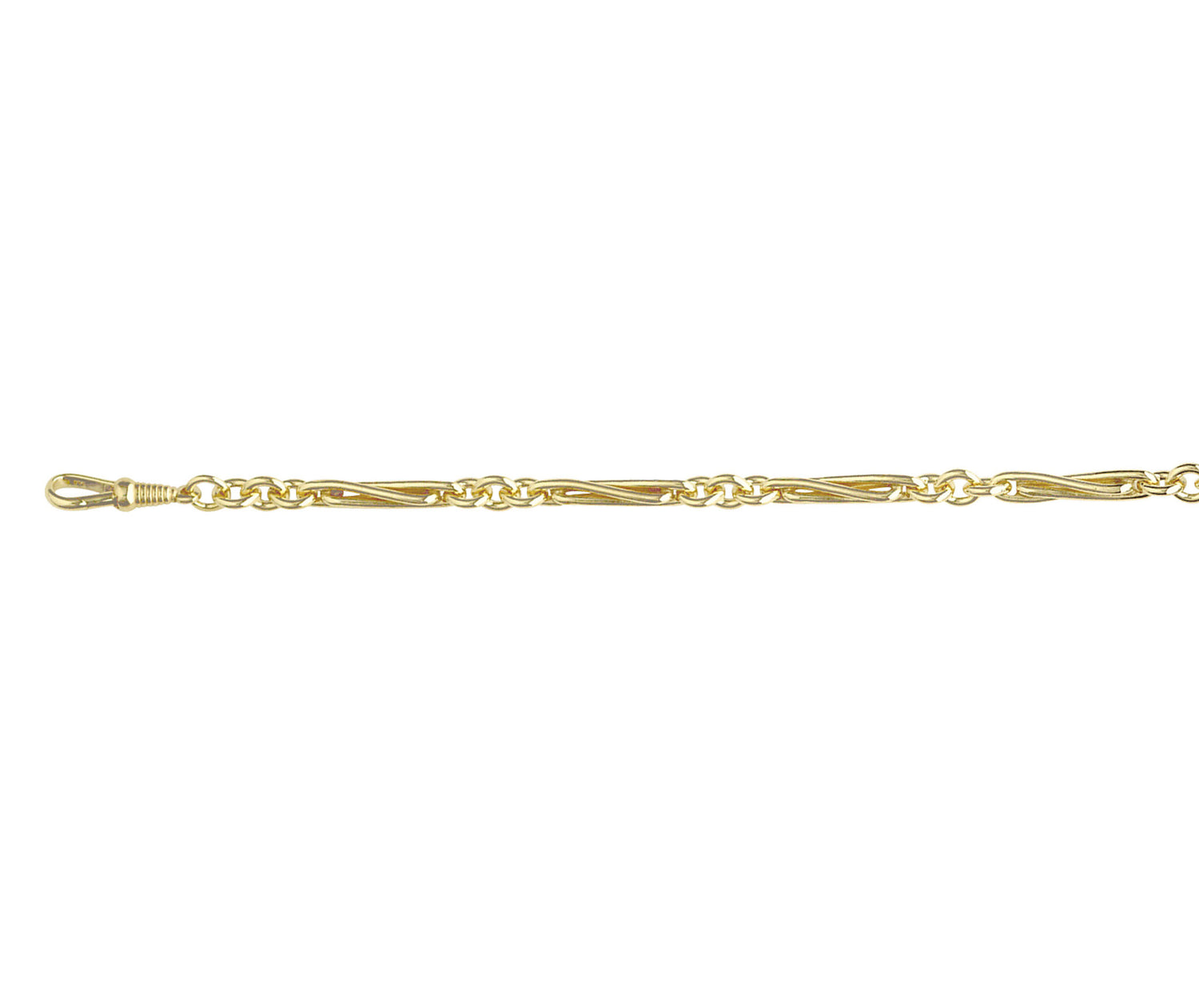 18ct Yellow Trombone 3 8.5&quot;/21cm