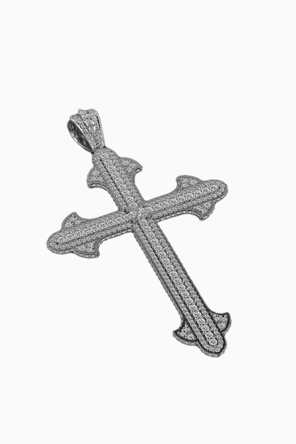 Ornate Diamond Set Cross Pendant