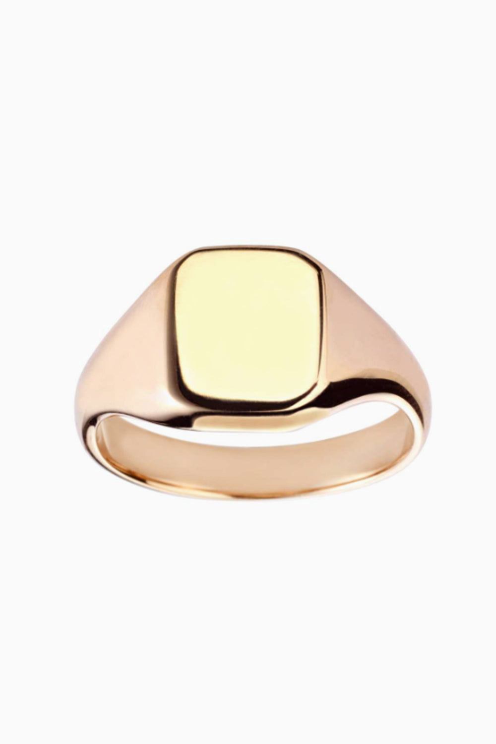 Cushion Signet Rings