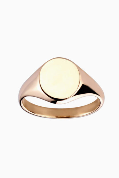 Small Oval Signet Rings